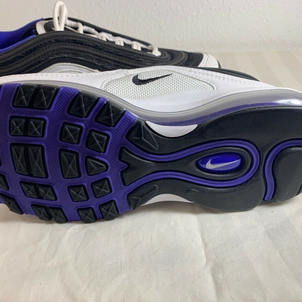 Nike Air Max 97 GS White/Black-Persian Violet 9215 - Picture 8 of 8